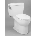 7-1/8" x 19-7/8" x 13-7/8" Cotton White Vitreous China with Cover For Toilet Bowls Drake Series Left Hand Trip Lever Toilet Tank | TOTST743S01