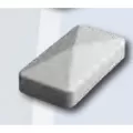 1" Vinyl Khaki External End Cap | VCEREC2312C