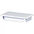 0.61" Vinyl Almond Internal End Cap | VCIREC2312A