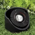 20 W Ceramic MR-16 LED Black Die-Cast Copper-Free Aluminum Landscape Series 5252 Model In-Ground Well Light | VISGW5252B