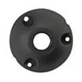 2-3/4" x 3/4" Black Die-Cast Copper-Free Aluminum For 12 V Fixtures Landscape Series Low Voltage Mounting Canopy