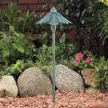 8-7/8" x 24-1/8" Verde Die-Cast Copper-Free Aluminum Landscape Series Low Voltage Path Light | VISPR6504GNL