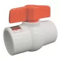 American Granby Ball Valve, Slip Cream CPVC C Series 1" | VLPBV010SC