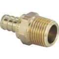 3/4" x 1/2" Crimp x MPT Lead-Free Brass V5011ZL Series Adapter | VGA46342