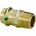 3/4" x 1/2" Press x MPT Lead-Free Bronze 2911ZL Series Adapter | VGA79225