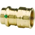3/4" x 1/2" Press x FPT Lead-Free Bronze 2912ZL Series Adapter | VGA79310