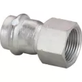 1/2" Press x FPT 304 Stainless Steel 6012 Series Adapter | VGA85082