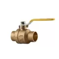 2" Copper Chrome-Plated Lead-Free Forged Brass 0825CNL Series Ball Valve | VLZBV020CLF