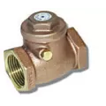 1" Female Threaded Brass 200 psi 521LF Series Swing Check Valve | VLZCV010F