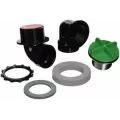 Chrome-Plated PVC 901 Series For SCH 40/Standard Bath Wastes Bath Waste Half Kit | WCO901BRIPVCCP