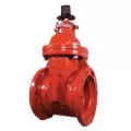 4" Ring-Tight Push-On Fusion-Bonded Epoxy Coated Ductile Iron 250 psi F-6110 Series Resilient Wedge Gate Valve | CLOGV4RT