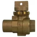 1" FNPT Lead-Free Brass 76005 Series Minneapolis Pattern Ball Valve Curb Stop | MCD5131278