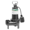 1/2 hp 115 V 80 gpm with Float Submersible Sewage Pump | MCD6192114