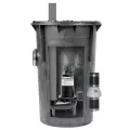 1/2 hp 120 V 80 gpm 4" Inlet Simplex Sewage Pump Package | MCD6192115