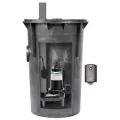 1/2 hp 120 V 80 gpm 4" Inlet with Combo Hub Simplex Sewage Pump Package | MCD6192130