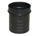 6" Round Polystyrene Black Riser | NDS101R