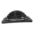 18" X 18" Square Hdpe Black Atrium Grate |  1881
