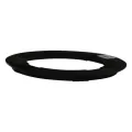 1-5/8" THK Styrene Black For 3" and 4" Corrugated Pipe Universal Outlet Reducer Ring | NDS1890