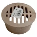 3" Round Polypropylene Sand Flat Drain Grate | NDS16S