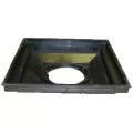 18" X 1-1/8" X 3-5/8" Square Black Low Profile Catch Basin Adapter |  1830