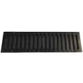5" Rectangular Ductile Iron Black Pro Flat Channel Grate | NDS823