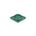 6" x 6" Square HDPE Black Drainage Atrium Grate | RBDDG9SAB