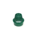 4" Round HDPE Black Drainage Grate | RBDDG4RAB