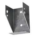 2" x 4" x 2.48" Steel Hot-Dip Galvanized Rail Mounting Bracket | WTSFB24