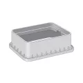 Valve Box Extension Only, 6" Rectangular Black Standard