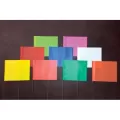 4" x 5" x 15" Fluorescent Lime 100/Bundle Wire Staff Marking Flag | FLG4X5LIMEFLO15