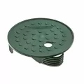 Valve Box Lid, 6" Round Green Universal