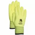 Gloves, Medium C4001 PVC Yellow HPT Water Repellent High Visibility
