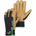 Flex Gloves, Medium Goatskin Black CZone Series Kobolt Winter