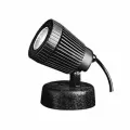 Underwater Accent Light, 4 W Bi-Pin MR-16 LED/Incandescent Black Thermoplastic Composite Resin