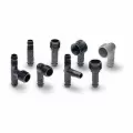 Adapter, 1/2"MNPT x Barb Plastic SB Series Spiral