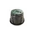 10" Round Black Irrigation Control Valve VB Valve Box Lid Only Valve Box Lid Only | RBBVB10RNDBKL