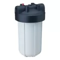 1" NPT 30 to 100 psi Gray Sump Black Cap Heavy-Duty Filter Housing | APLW10PR