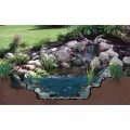 3" FIPT 46-1/2" x 30" x 23" 6000 to 8000 gph 38" Spillway Pro Series FilterFall | AWGBF3800
