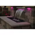 1-1/2" FIPT 6" x 8" x 3-1/2" 600 gph Color Changing Colorfall | AWGCC06