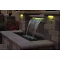 1-1/2" FIPT 12" x 8" x 3-1/2" 1200 gph Color Changing Colorfall | AWGCFCC12