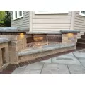 1-1/2" FIPT 36" x 8-1/2" x 4" 3600 gph Copper 304 Stainless Steel Spillway | AWGCS36