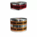 2" x 1000' Polyethylene Blue CAUTION BURIED WATERLINE BELOW 5 mil Detectable Underground Tape | TAPWATER