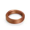 Rain Bird XFSCV Polyethylene Subsurface Dripline 250' 0.6 gph 12" Space Shiny Metallic Copper In-Line Copper Shield Technology Emitter Tubing | X49101