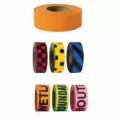 300' x 1-3/16" PVC Yellow Taffeta Standard Solid Color Roll Flagging Tape | TAPYELLOWRL