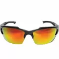 Aqua Precision Red Mirror Lens Non-Polarized Khor Safety Glasses | WPISDKAP119