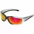 Aqua Precision Red Mirror Lens Non-Polarized Kazbek Safety Glasses | WPISKAP119