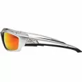 Aqua Precision Red Mirror Lens Non-Polarized Kazbek Safety Glasses | WPISKAP119