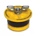 2" Yellow Metal End of Pipe Gripper Plug | CHR270229