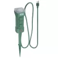 120 V 5 A 4-11/16" x 3-15/16" x 9-13/16" 6-Outlet Analog Mechanical Power Stake Timer | MEN3681826