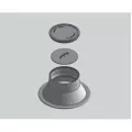 Aluminum Meter Pit Cover | CAS7020